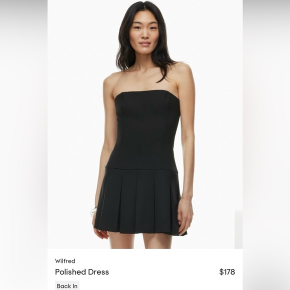 Wilfred Polished Dress - Picture 1 of 6